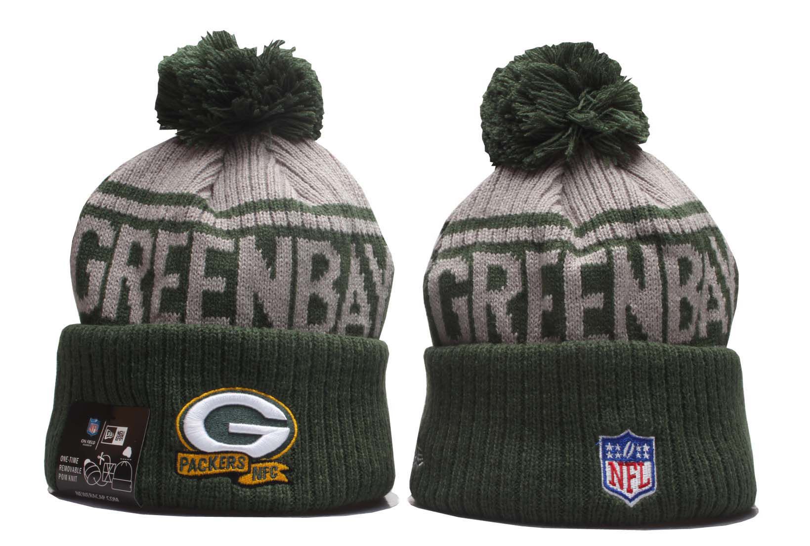 2023 NFL Green Bay Packers beanies ypmy1